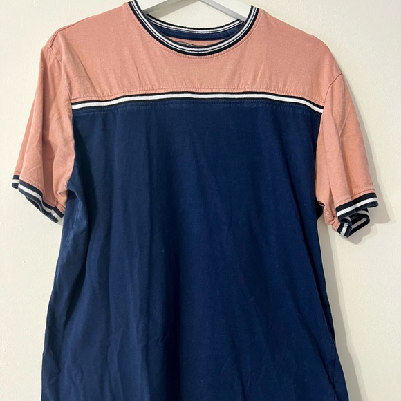 Blue and pink t-shirt by Distortion - Picture 2 of 5